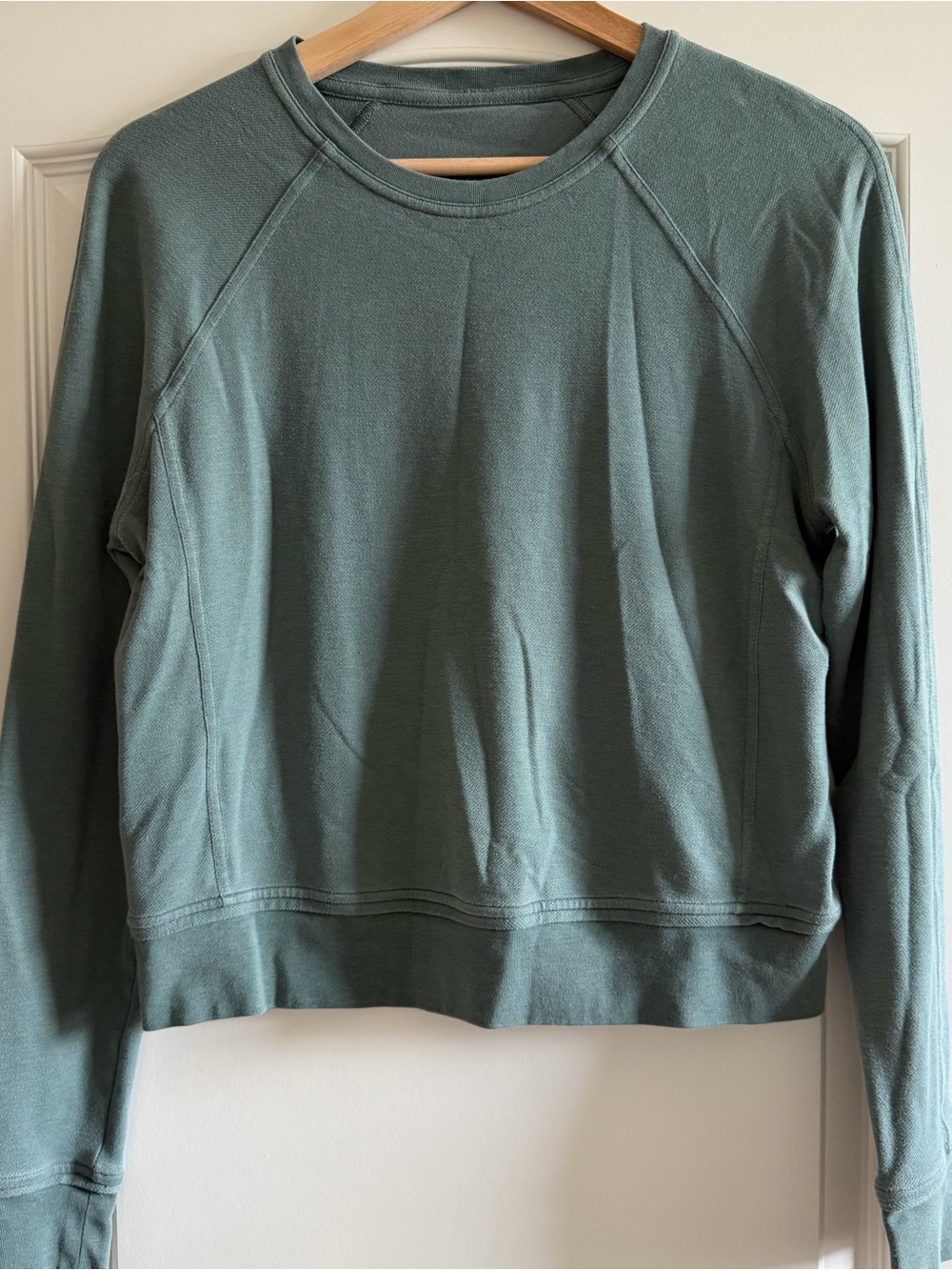 lululemon athletica Relaxed Crewneck Sweatshirt in Sage